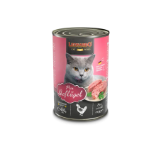 LEONARDO CAT WET FOOD for Adult Cats 400g (pure poultry)