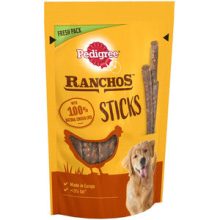 Pedigree Dog Treat Ranchos Slices With Chicken 60g
