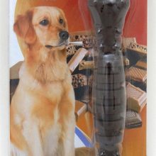 Percell Nylon Chew Bone Chocolate Flavor SBN-07B-BC