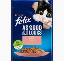 PURINA FELIX As Good as it Looks Salmon Pouch 85g