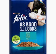 PURINA FELIX As Good as it Looks Tuna Wet Cat Food Pouch 85g