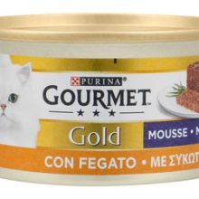 Purina Gourmet Gold Adult Cat Food with Mousse and Liver 85g
