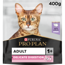 PURINA ® PRO PLAN ® Delicate Adult - OPTIDIGEST® - Rich in Turkey Dry Cat Food - 400G