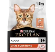 PURINA® PRO PLAN® Vital Functions Adult 1+ year Rich in Salmon Dry Cat Food - 1.5 KG