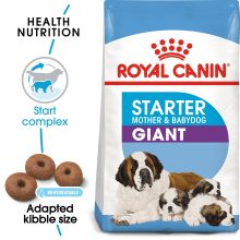 Royal Canin Giant Starter Mother & Babydog (15 KG) - Dry food for giant puppies. Adult weight from 45 KG and over - Mother during gestation and lactation - Weaning puppies up to...