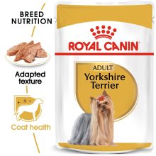 Royal Canin Yorkshire Terrier Adult in Loaf (85 gmPouch) - Wet food for adult dogs over 10 months old