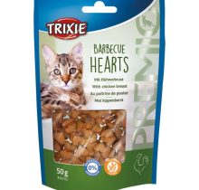 TRIXIE PREMIO BARBECUE HEARTS chicken breast for CATS 50 g