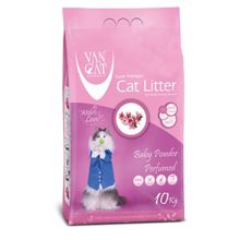 VanCat Cat Litter - Baby Powder Scented 10kg