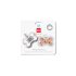 WAUDOG Smart ID metal pet tag with QR-passport, "Avocado 2" - 0640-0211