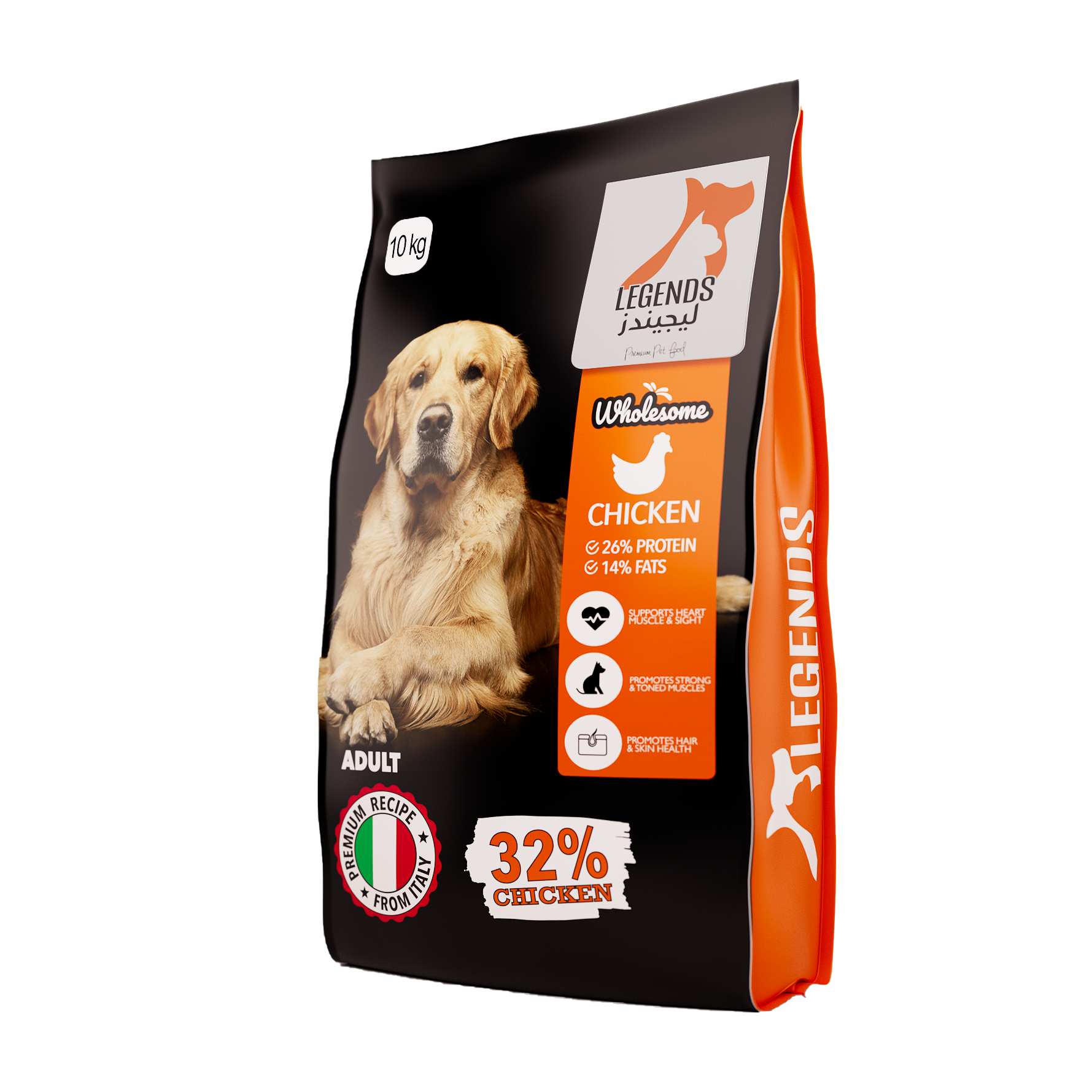 (10 Items) Legends Wholesome Chicken Feed For Adult Dogs 10KG