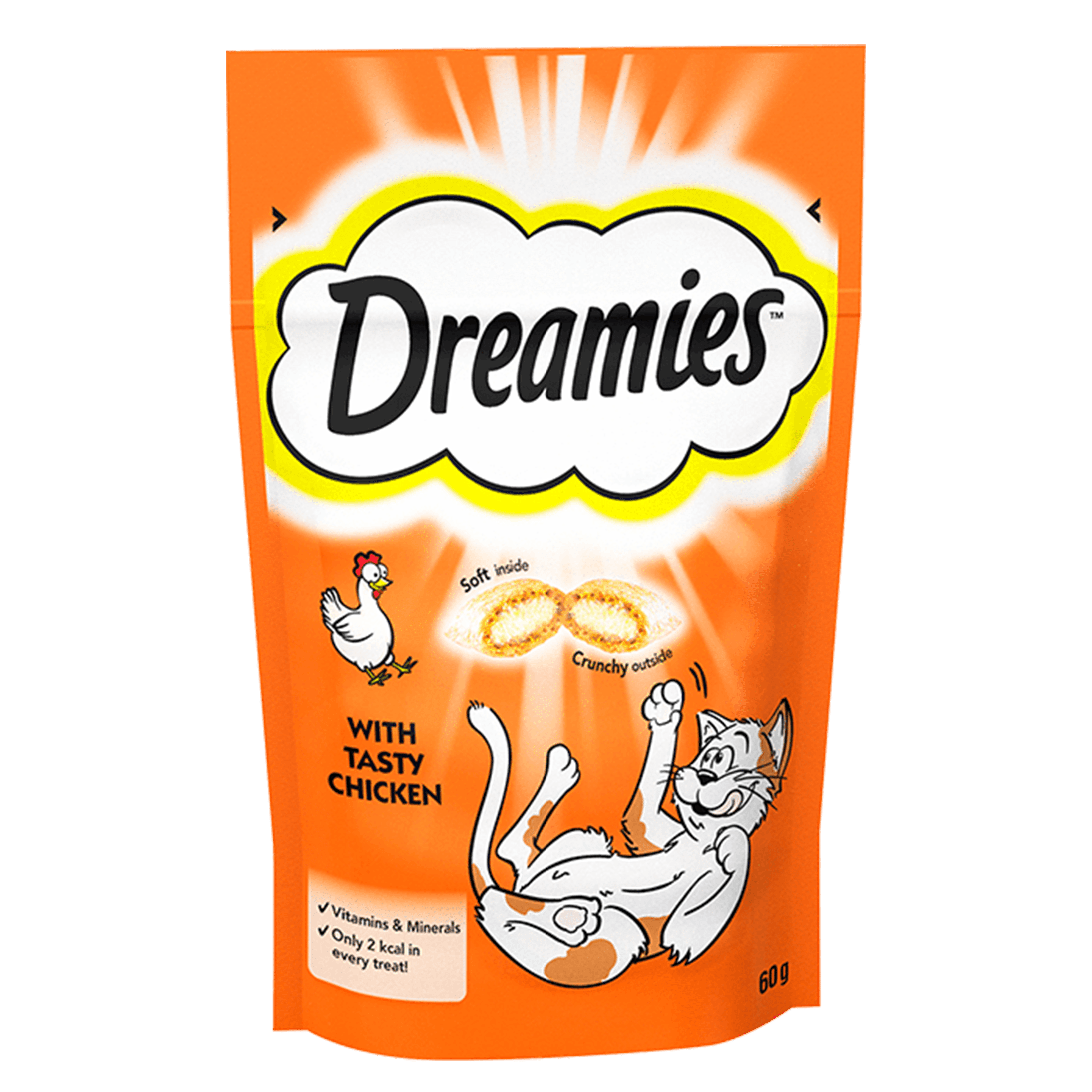 Dreamies Chicken - Cat Treats 60g