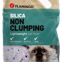 Flamingo Cat Litter Silica Medium Grains 5L