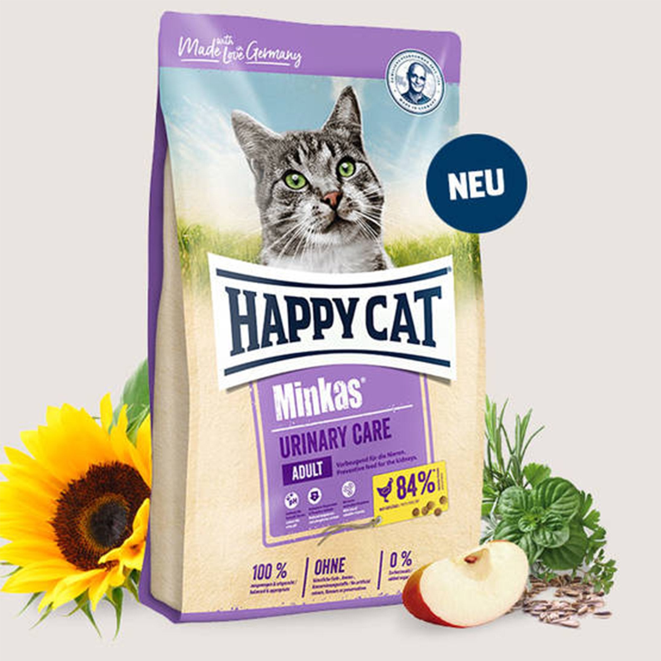 Happy Cat Minkas Urinary - Dry cat food 10kg
