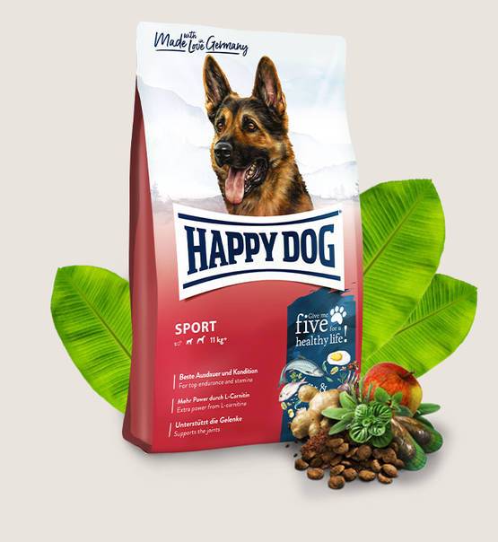 Happy Dog Fit & Vital Sport for active dogs 15kg