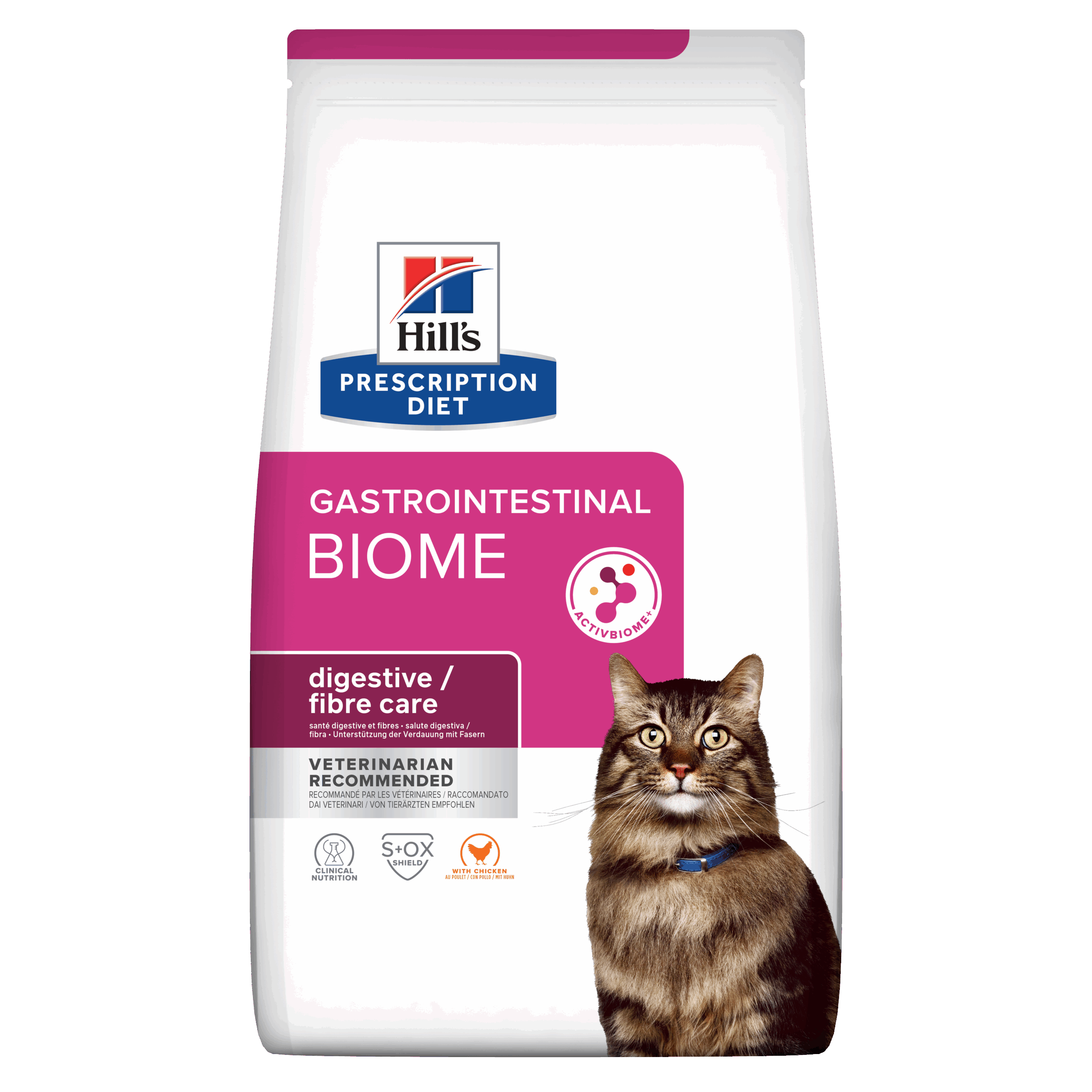 Hill's - Gastrointestinal Biome Cat Food with Chicken 3kg