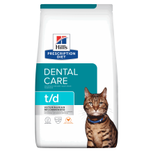 Hill's Prescription Diet T/d Dental Care Dry Cat Food with Chicken 1.5kg