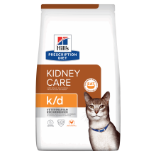 Hill's Veterinary K/D Kidney Care Dry Cat Food with Chicken 3kg