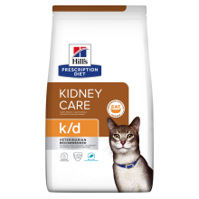 Hill's Veterinary K/D Kidney Care Dry Cat Food with Tuna 3kg