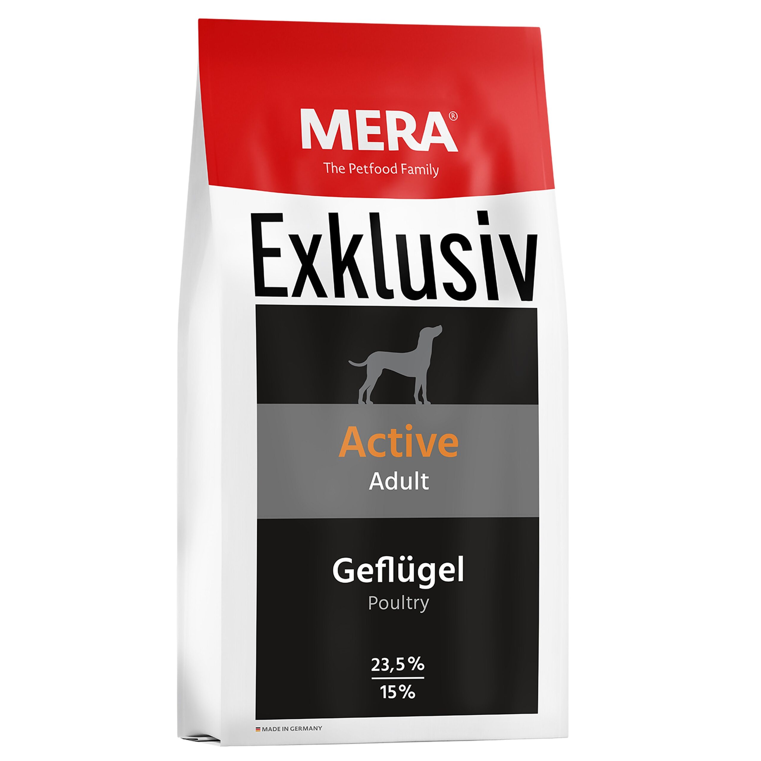 Mera Exklusiv Poultry Active Dog 15kg