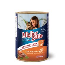 Miglior gatto Pate with Veal & Carrots 405g