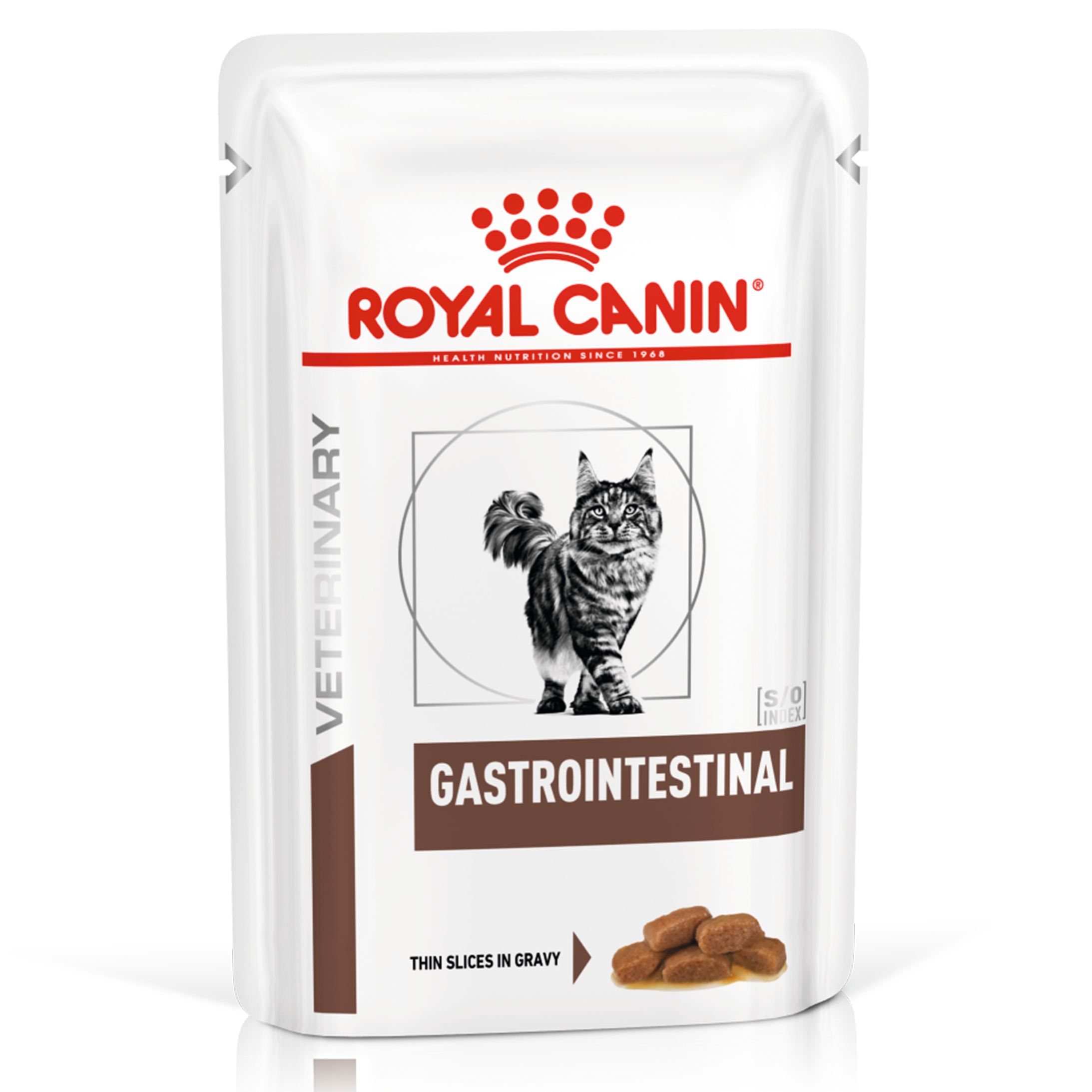 Royal Canin Feline Gastro Intestinal (85 gmPouch)- Wet food for gastro-intestinal disorders – 12 Pouches per box price for one pouch