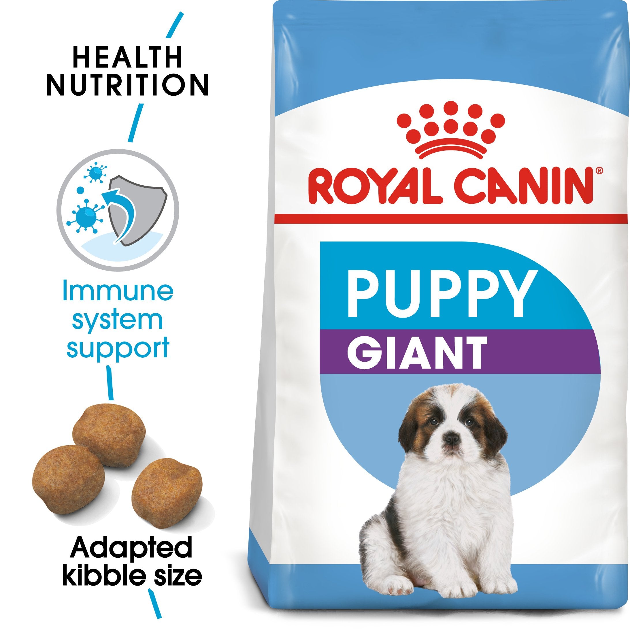 Royal Canin Giant Puppy (15 KG) - Dry food for giant dogs. Adult weight from 45 KG and over - from 2 to 8 months old