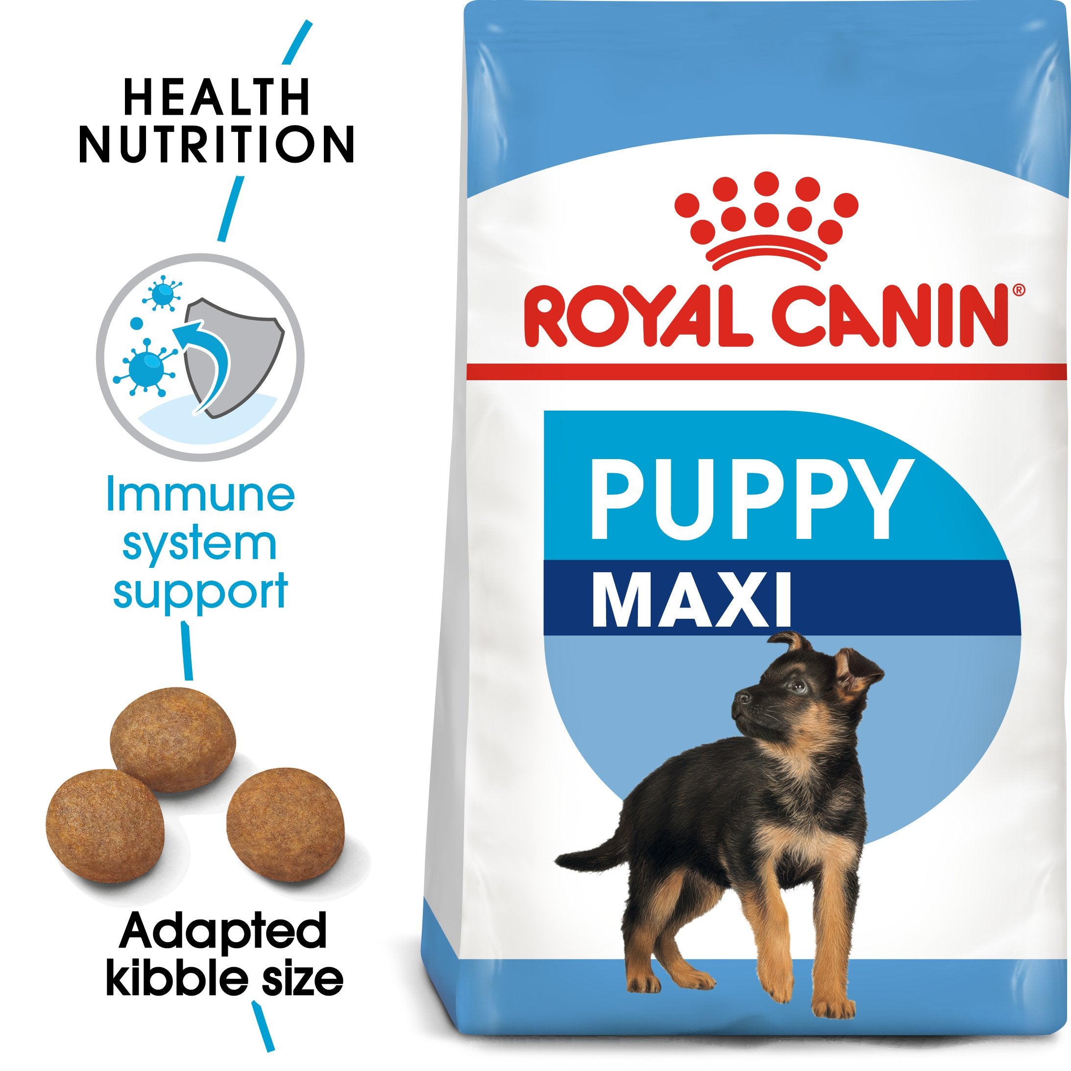 Royal Canin Maxi Puppy (16 KG) - Dry food for large dogs - Adult weight from 26 to 44 KG. From 2 to 15 months