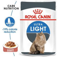 Royal Canin Ultra Light in Jelly (85gmPouch) - Wet food for adult cats - Helps limit weight gain