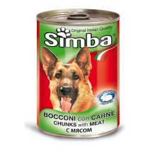 Simba Chunkies with Meat - wet dog food 415g