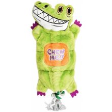 Soleil Green Crocodile Shaped Dog Plush Toy -