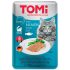 Tomi Pouch Salmon in Egg Jelly Cat 100g