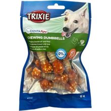 Trixie Dentafun Chewing Dumbbells Chicken&Rice Dogs 100g