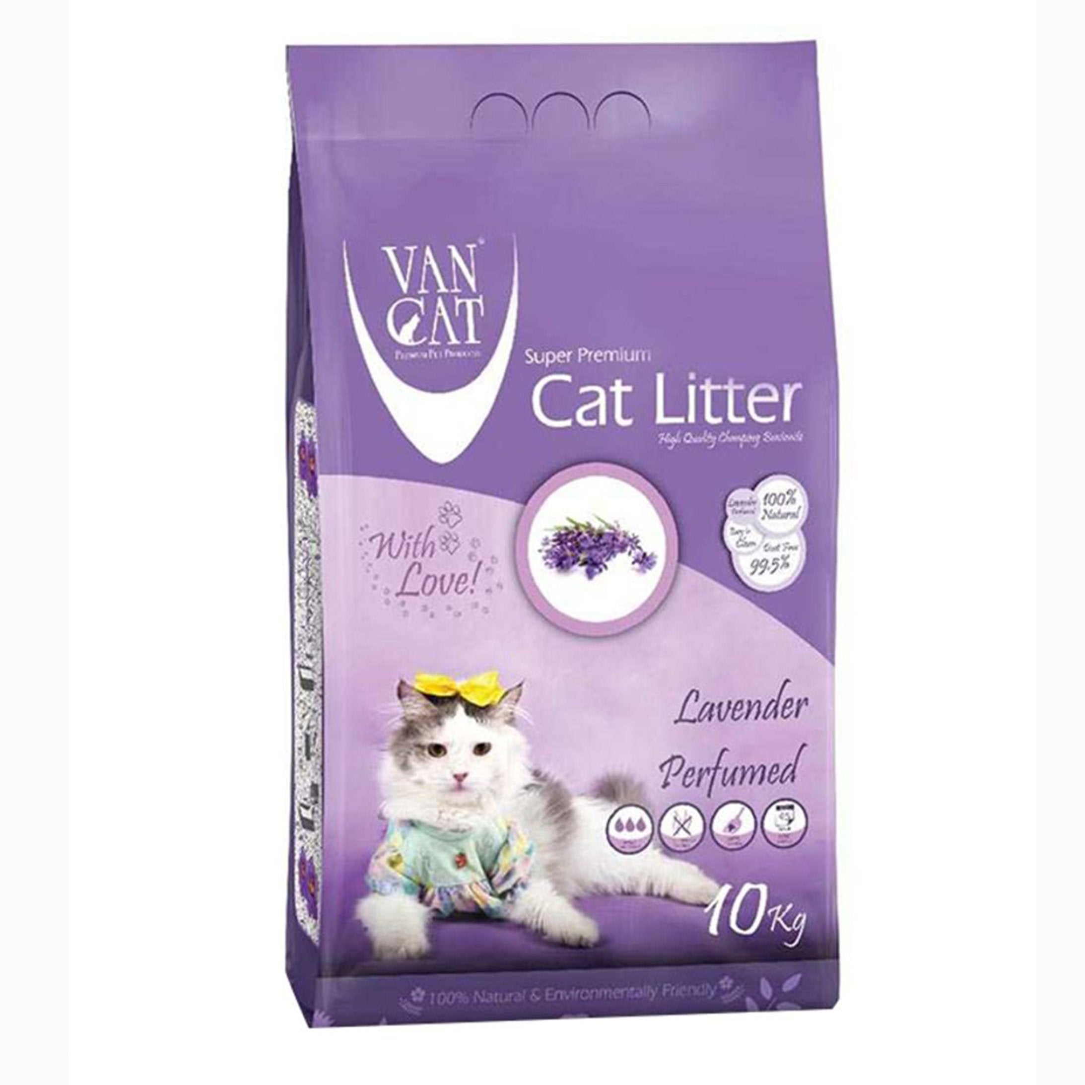VanCat Cat Litter - Lavender 10kg