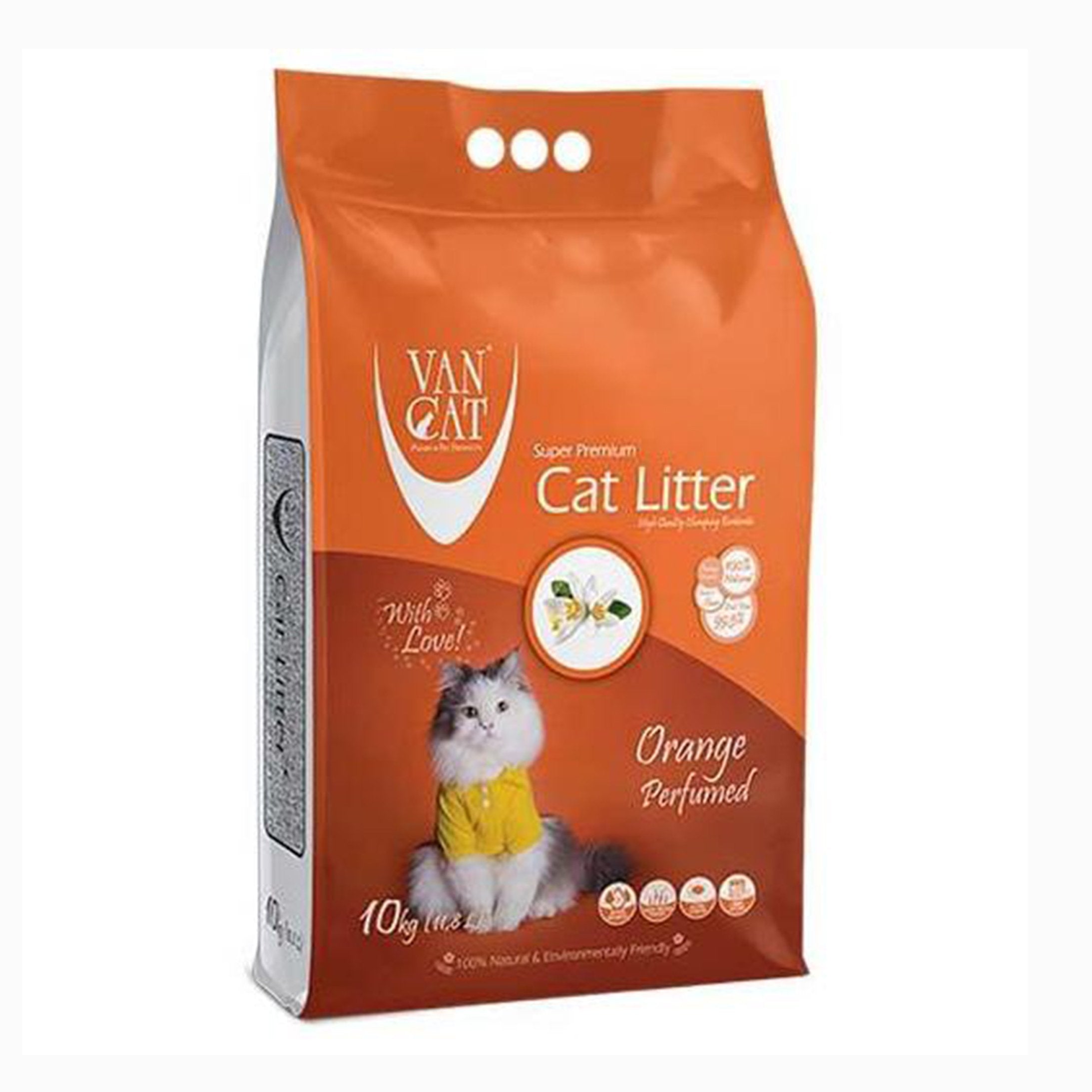 VanCat Cat Litter - Orange Scented 10kg