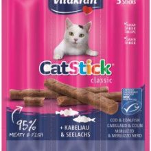 Vitakraft CatStick With Cod & Coalfish 3 Sticks