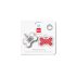 WAUDOG Smart ID metal pet tag with QR-passport, "Dots"- 0640-0208