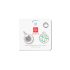WAUDOG Smart ID metal pet tag with QR-passport, "Eggs" -0625-0213