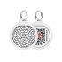 WAUDOG Smart ID metal pet tag with QR-passport, "Geometry" -0625-0202