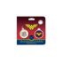 WAUDOG Smart ID metal pet tag with QR-passport, "Wonder Woman 2" - 0625-1013